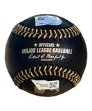 Hunter Greene Autographed ROMLB Black Baseball Reds MLB Debut FAN 41130