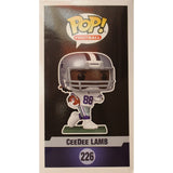 CeeDee Lamb Autographed/Signed Funko Pop! Fanatics FAN 44694