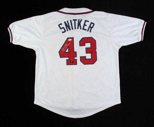 Brian Snitker Signed Atlanta Braves Jersey Inscrbd 2021 WS Champs (Radtke & JSA)