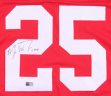 Mike Weber Signed Ohio State Buckeyes Jersey (Tristar) 2019 Cowboys Draft Pick