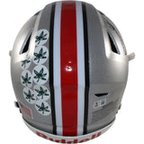 Jack Sawyer Signed Ohio State Buckeyes SpeedFlex Helmet 24 Champs Beckett 56949