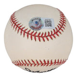 Joe Morgan Signed NL Baseball (Beckett) Cincinnati Reds 10xAll Star 2nd Baseman