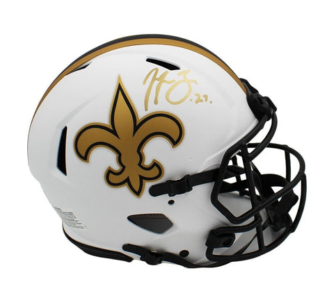 Malcolm Jenkins Signed New Orleans Saints Speed Authentic Lunar NFL Helmet