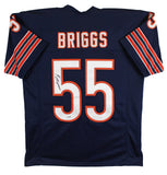 Lance Briggs Authentic Signed Navy Pro Style Jersey Autographed JSA