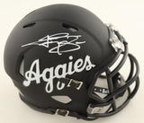 Johnny Manziel Signed Texas A&M Aggies Script Mini Helmet - Beckett
