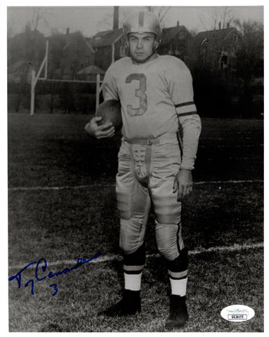 Packers TONY CANADEO (d) Signed 8X10 Photo #5 AUTO - HOF 1974 - 1944 Champ JSA