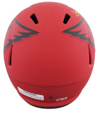 Cardinals Kurt Warner Signed Rave Full Size Speed Rep Helmet BAS Witnessed