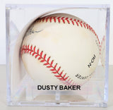 Dusty Baker Autographed Official National League Baseball JSA COA