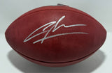 Packers CHARLES WOODSON Signed Authentic Wilson Duke Football AUTO - Raiders JSA