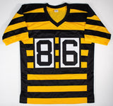 Hines Ward Signed Steelers Bumble Bee Jersey (Beckett) 2xSuper Bowl Champion W.R