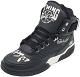 Patrick Ewing Signed Black Left Ewing Athletics HI Vintage Shoe BAS