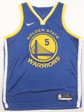Kevon Looney Signed Golden State Warriors Nike Jersey (PSA) 3xNBA Champ Forward