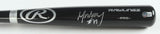 Jose Abreu Signed Rawlings Pro Model Bat (Beckett) White Sox 2014 Rookie ot Year