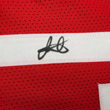 Autographed/Signed Tari Eason Houston Red Basketball Jersey Beckett BAS COA
