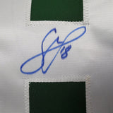 Framed Autographed/Signed Sam Steel 35x39 Dallas Green Jersey Beckett COA