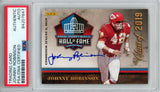 Johnny Robinson Autographed 2019 Panini Hall Of Fame Trading Card PSA 32997