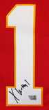 Chiefs Xavier Worthy Signed Red Nike Limited Jersey Fanatics #XP14148337