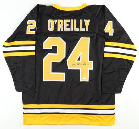 Terry O'Reilly Signed Boston Bruins Jersey (JSA COA) 2 x NHL All Star Right Wing
