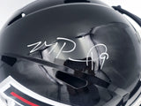 MICHAEL PENIX JR. AUTOGRAPHED FALCONS BLACK FULL SIZE HELMET BECKETT 242569