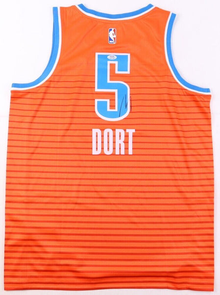 Luguentz Dort Signed Oklahoma City Thunder Jersey (PSA) O.K.C. Shooting Guard