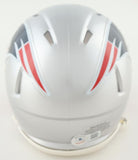 Corey Dillon Signed New England Patriots Mini Helmet (Beckett) Super Bowl 39 R.B