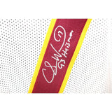 Charlie Ward Autographed/Signed College Style White Jersey Beckett 44398