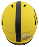 Steelers Troy Polamalu Signed Rave Full Size Speed Proline Helmet W/ Case BAS W