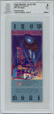John Riggins Autographed Super Bowl XVII Full Ticket SB MVP BAS Slab 42983