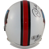 Derrick Brooks Autographed/Signed VSR4 Hall of Fame Mini Helmet Beckett 54749
