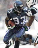 Deion Branch Autographed Signed 8x10 Photo Seattle Seahawks MCS Holo #63140