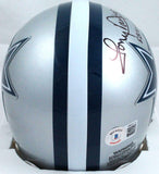 Tony Dorsett Autographed Dallas Cowboys Mini Helmet w/SB Champs- Beckett W Holo