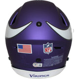 Randy Moss Autographed Minnesota Vikings SpeedFlex Helmet Beckett 43268