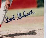 Bob Gibson Autographed St. Louis Cardinals 8x10 Photo Beckett COA