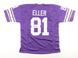 Carl Eller Signed Minnesota Vikings Jersey (JSA) 1969 NFL Champs / HOF 2004 / DE
