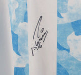 Sergio Aguero Front Signed Argentina FC Home Soccer Jersey with Beckett COA