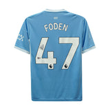 Phil Foden Signed Manchester City 2026-27 Soccer Jersey #47 with Beckett COA
