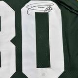 Framed Autographed/Signed Donald Driver 35x39 Green Bay Green Jersey JSA COA