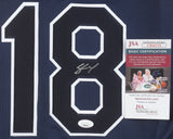 Shane McClanahan Signed Tampa Bay Rays Jersey (JSA COA) 2022 & 2023 All Star (P)