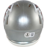 Julio Jones Autographed Atlanta Falcons Flash Mini Helmet Beckett Witness 51862