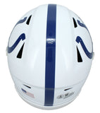 Edgerrin James Autographed Colts Mid-Size Speedflex MIDI Helmet Beckett