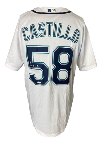 Luis Castillo Signed Seattle Mariners Nike Baseball Jersey JSA