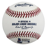 Brewers Keston Hiura Authentic Signed Robert Manfred OML Baseball BAS #W56922