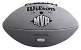 Cowboys Jerry Jones & Jimmy Johnson Signed Grey Wilson Nfl Football JSA #AN53987