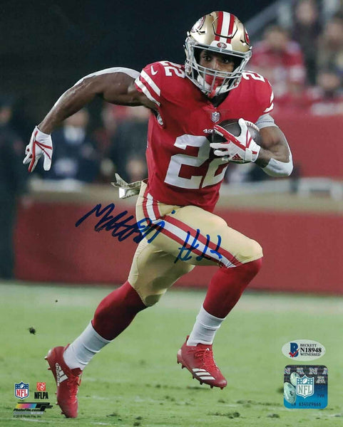 Matt Breida Autographed/Signed San Francisco 49ers 8x10 Photo BAS PF 23992