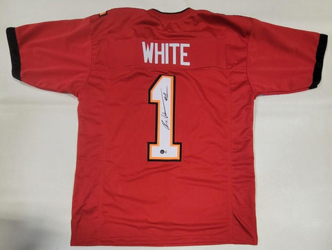 Rachaad White Signed Tampa Bay Buccaneers Jersey (Beckett) 2022 3rd Rnd Pick R.B