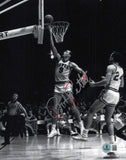 Bob Pettit Autographed 8x10 Photo St. Louis Hawks (Signed Twice) Beckett BS36999