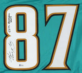 Keenan McCardell Signed Jaguars Jersey Insb "11,373 Receiving Yards" Beckett COA