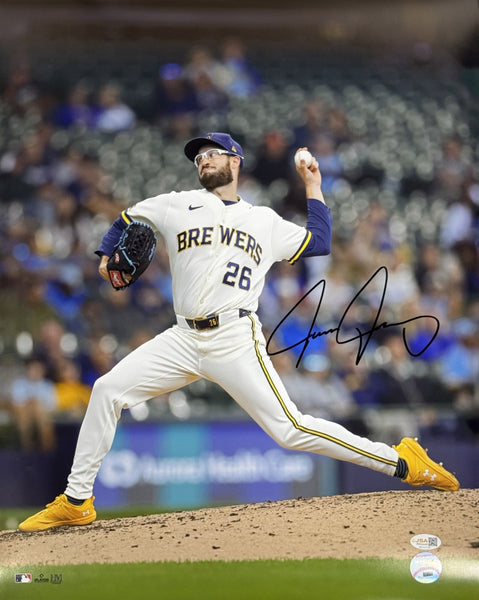 AARON ASHBY Signed 16x20 Photo #1 AUTO - Milwaukee Brewers - JSA