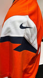 Jonah Elliss Autographed Denver Broncos Orange Nike Jersey Inscribed BAS COA