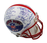 Multi-Signed NFL Proline Super Bowl MVP Helmet With 37 Signatures w- MVP Insc